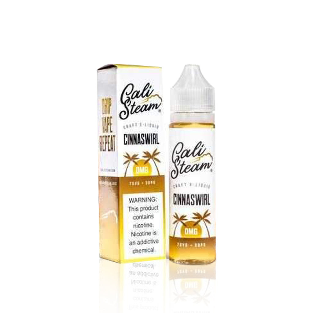 Cinnaswirl Cali Steam E Liquid Breazy