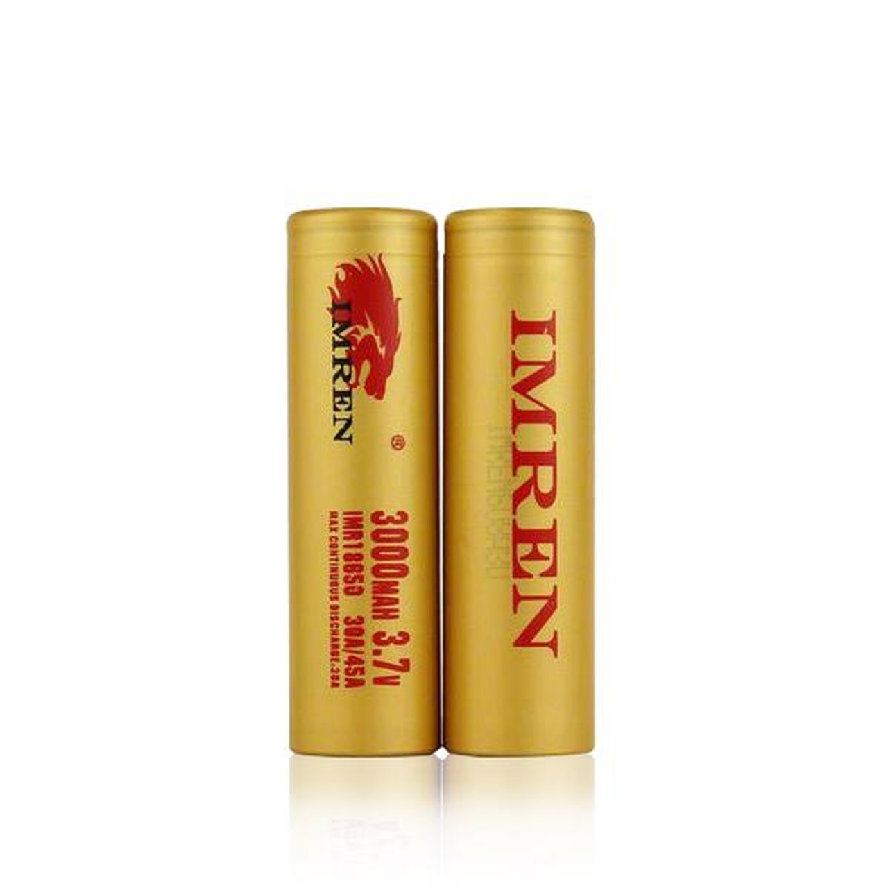 Batterie Efest e cigarette IMR 18650 3000 mAh x2