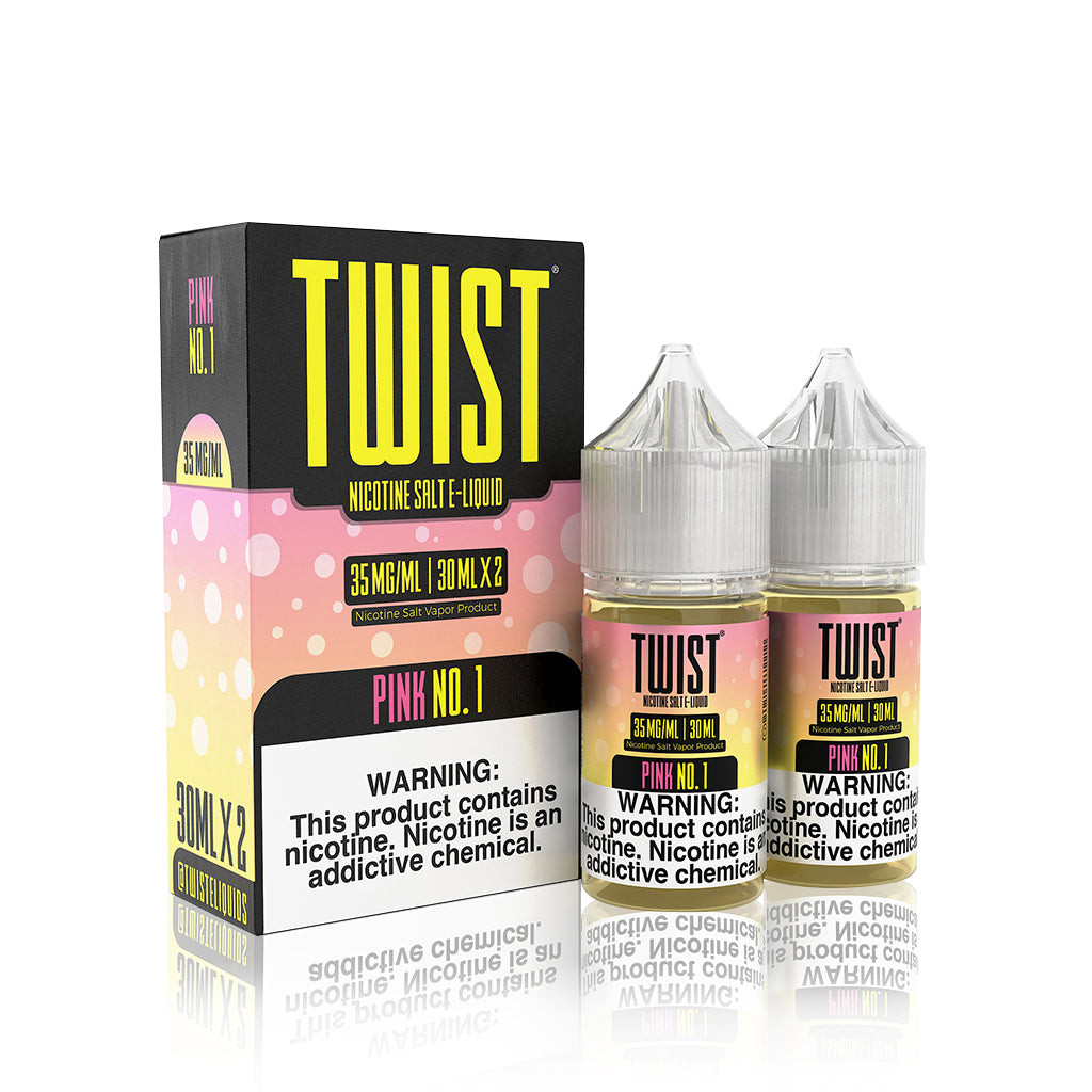 twist pink lemonade vape juice Twist Salt E-Liquid - Pink No. 1 (Pink Punch Lemonade)