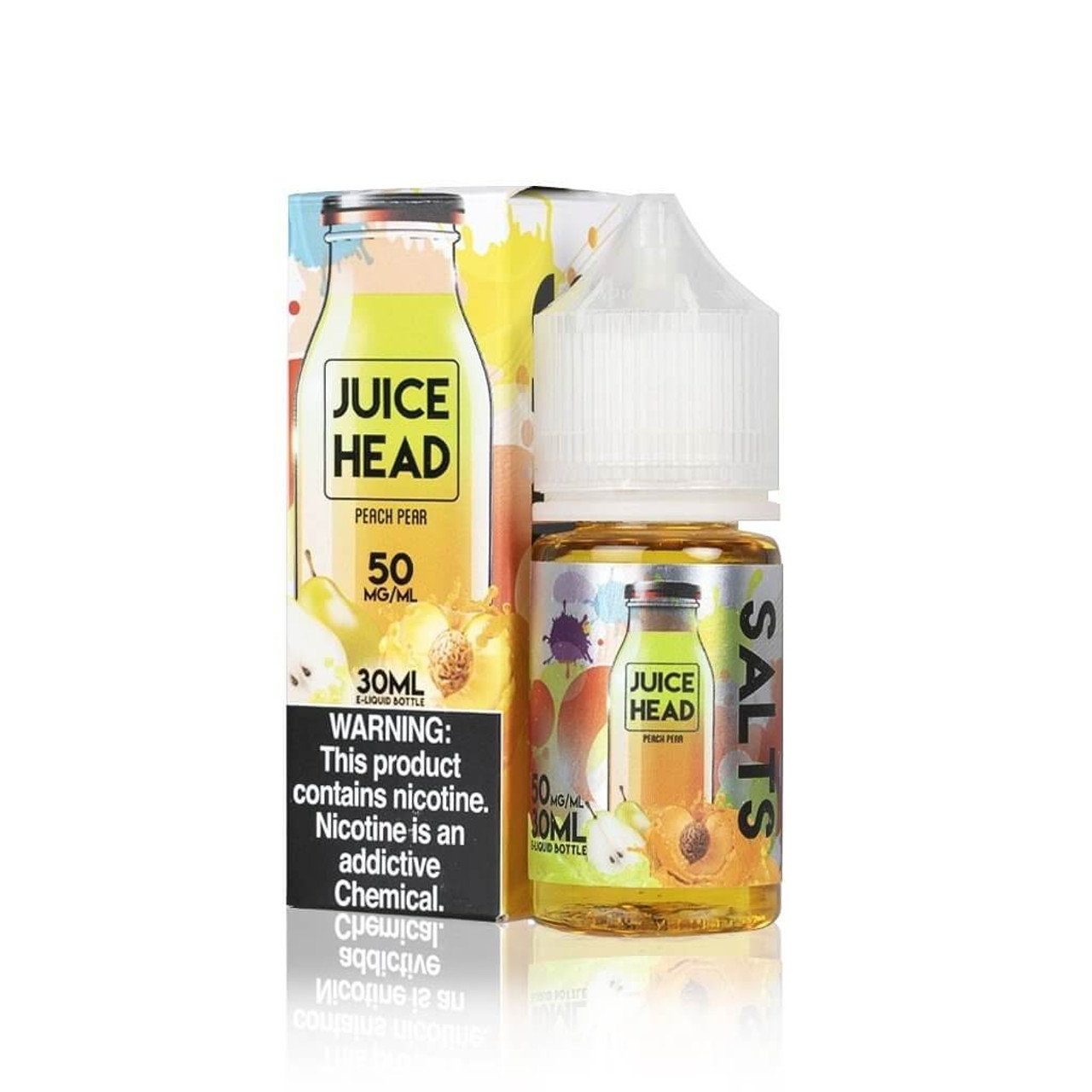 Peach Pear - Juice Head Salts E Liquid - Breazy