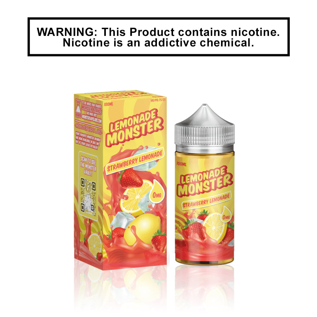 Strawberry Lemonade - Lemonade Monster E Liquid