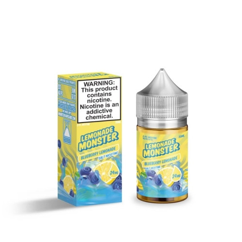 Lemonade Monster Salt E-Liquid - Blueberry Lemonade - 30ml