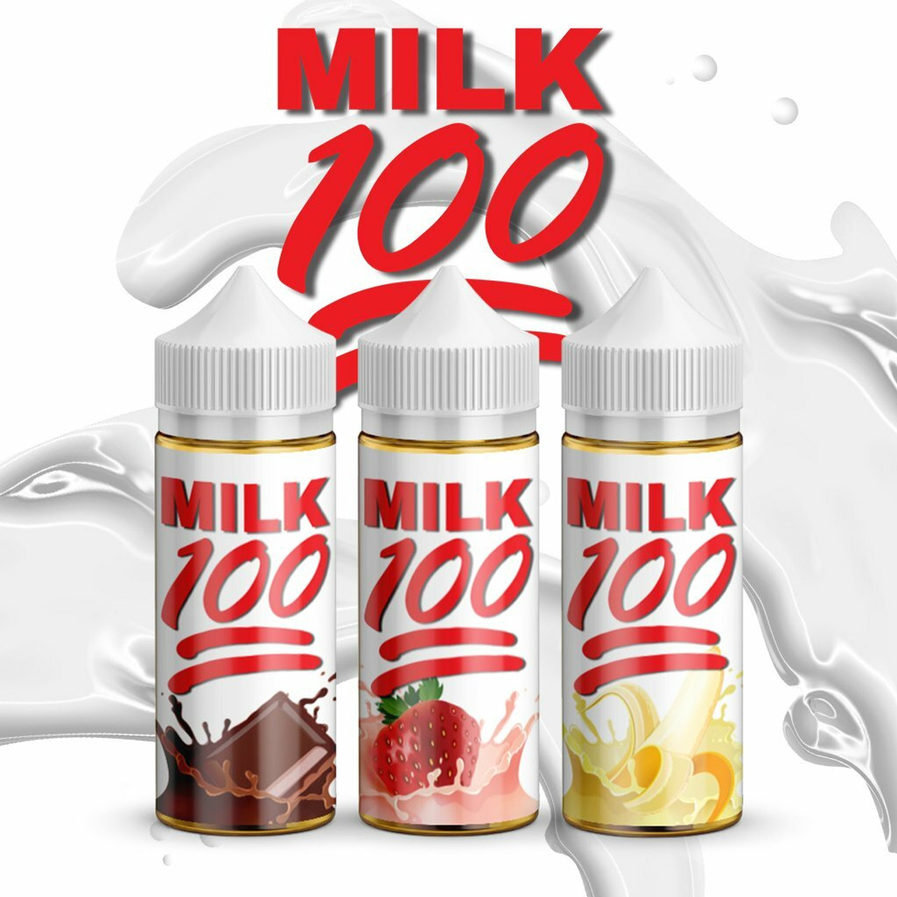 Milk 100 E Liquid background