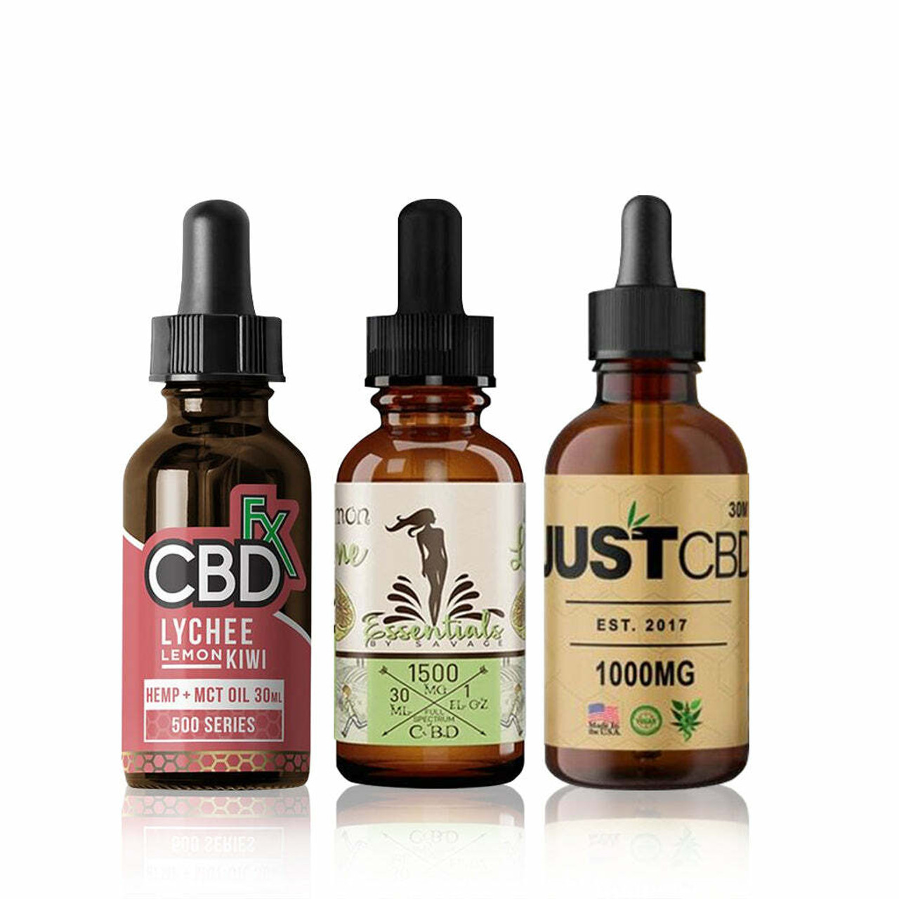CBD Oils and Tinctures background
