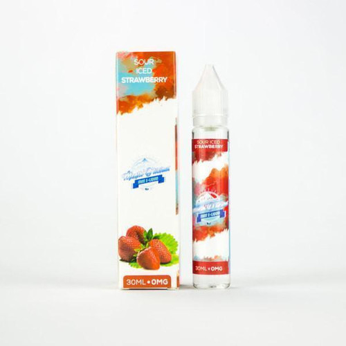 Sour Iced Strawberry - Mentholicious E Liquid - E Juice - Breazy