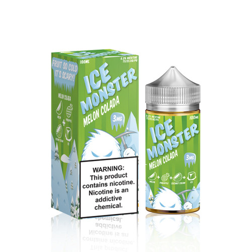 Ice Monster E-Liquid - Melon Colada background
