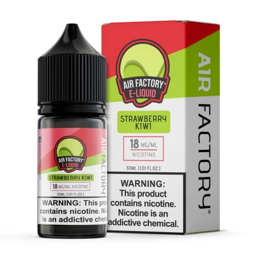 Air Factory Salt E-liquid - Strawberry Kiwi 30ml background