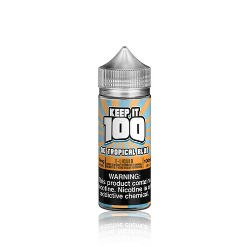 OG Tropical Blue - Keep It 100 E Liquid (100ml) background