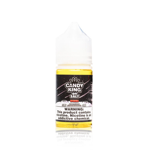Candy King Salt E-Liquid - Sour Worms 30ML BOTTLE background