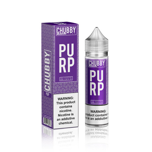 Chubby Bubble E-Liquid - Bubble Purp background