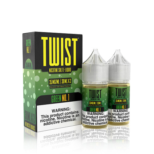 TWIST Salt E-Liquid - Green No. 1 background
