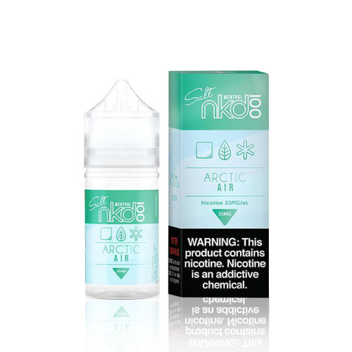 NKD 100 Salt E-Liquid - Mint (Arctic Air) - 30ml background