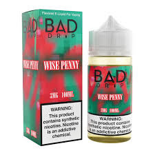 Bad Drip E-Liquid - Wise Penny 100ml background