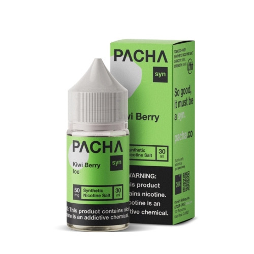 Pacha Salt E-Liquid - Kiwi Berry Ice 30ml main