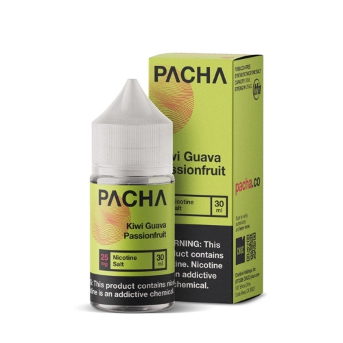 Pacha Salt E-Liquid - Kiwi Guava Passionfruit 30ml