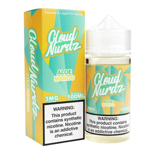 Cloud Nurdz E-Liquid - Aloe Mango 100ml