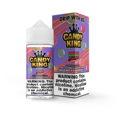 Candy King E-Liquid - Strawberry Watermelon Bubblegum 100ml background