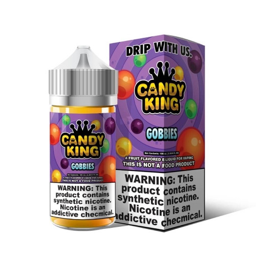 Candy King E-Liquid - Gobbies 100ml background