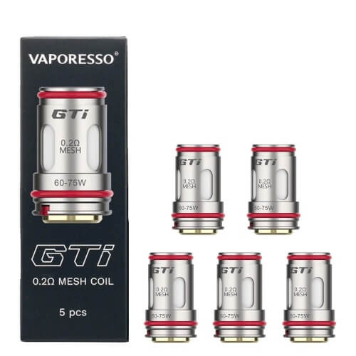 Vaporesso GTi Series Replacement Coils 5 pack background