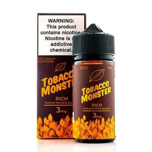 Tobacco Monster Rich Tobacco E-Liquid 100ml background