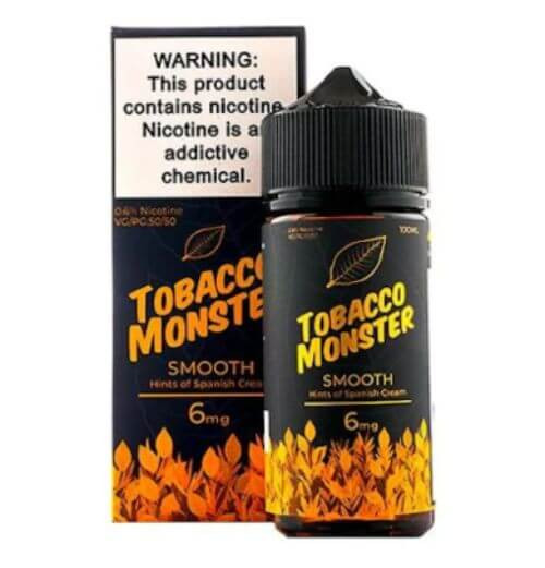 Tobacco Monster Smooth Tobacco E-Liquid 100ml background