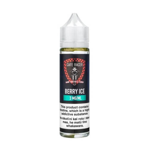 Cafe Racer Berry Ice E-Liquid 120ml background