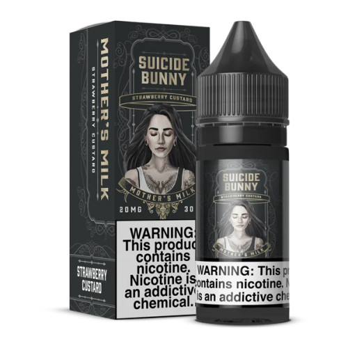 Suicide Bunny Salt Mother's Milk 30ml background