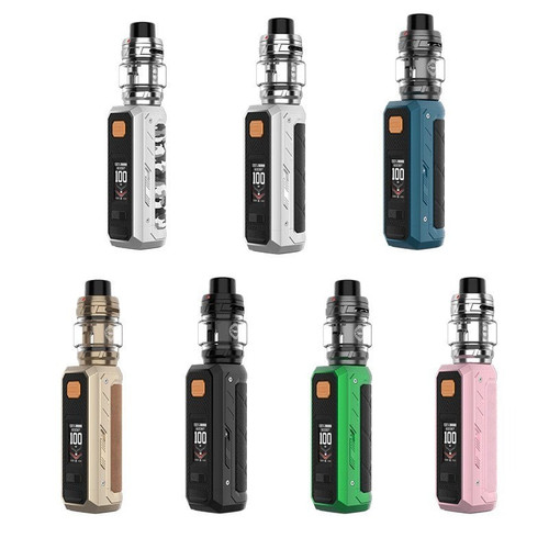 Vaporesso Armour Ultra Kit with iTank T color assortment background