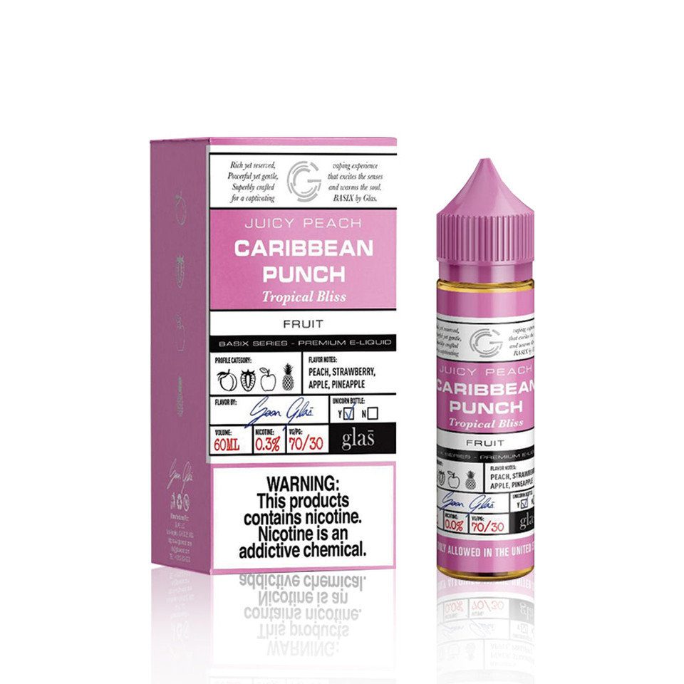 Glas Basix Series ELiquid Caribbean Punch 60ml