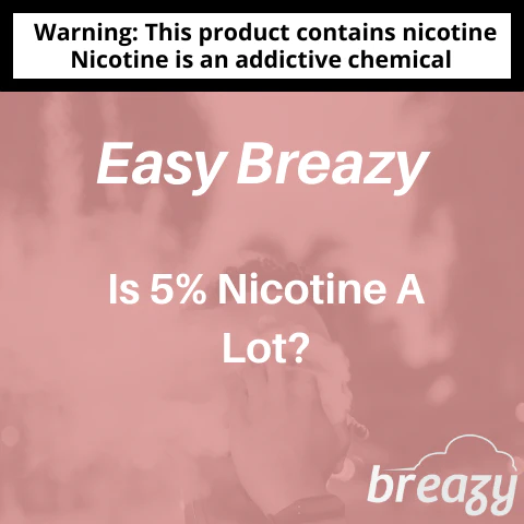 Vape Nicotine Percentage Chart Nicotine In Disposable Vapes: 5% Is A Lot  Quit Smoking