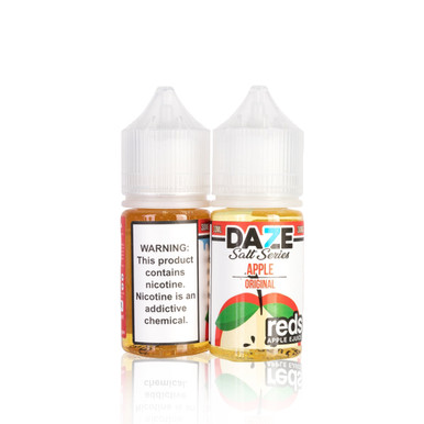 7 Daze Salt Series E-Juice - Original Reds Apple