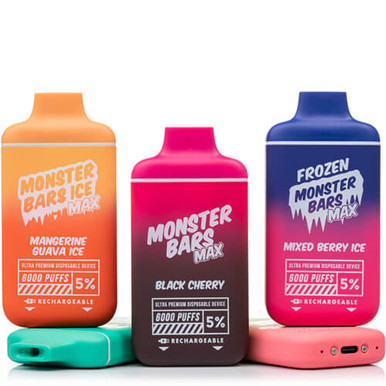 Monster Bars Max Disposable Vape - 6000 Puffs
