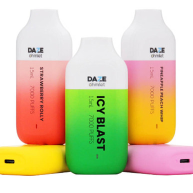 elfbar elfa master akku 7 Daze Ohmlet 7000 Puffs Disposable Vape – Apvs main image 1