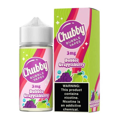 Chubby Bubble E-Liquid - Bubble Grappleberry - 100ml | Only $19.99