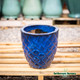 Pottery Pineapple Planter 13 Blue