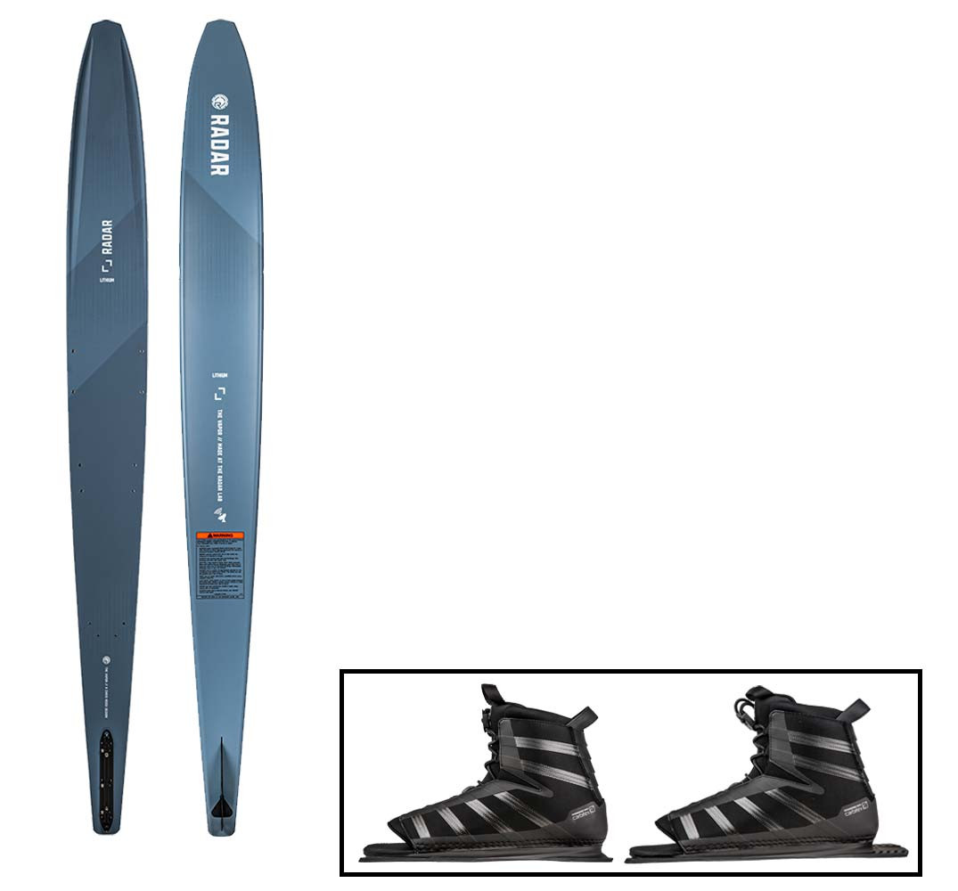 2022 Radar Lithium Vapor Water Ski Package Water Ski Packages