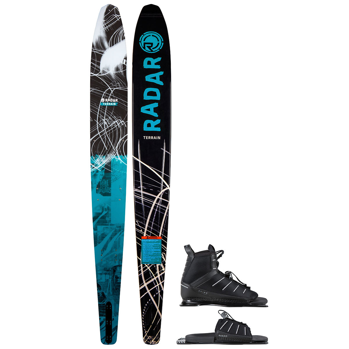 2023 Radar Terrian Water Ski with Prime Radar Skis Package Water Skis