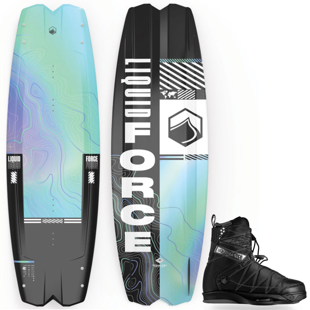 Liquid Force 2024 Remedy Wakeboard with Classic 6X Bindings