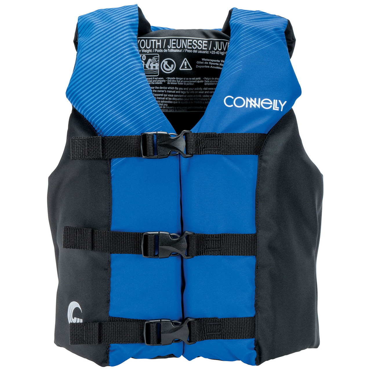 Connelly 2024 Boy's Youth Tunnel Nylon Life Jacket