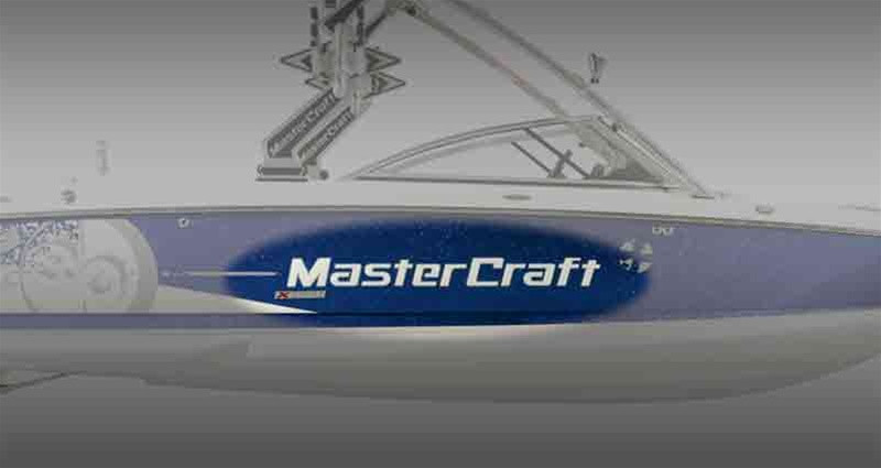 MasterCraft Boats Domed Decal
