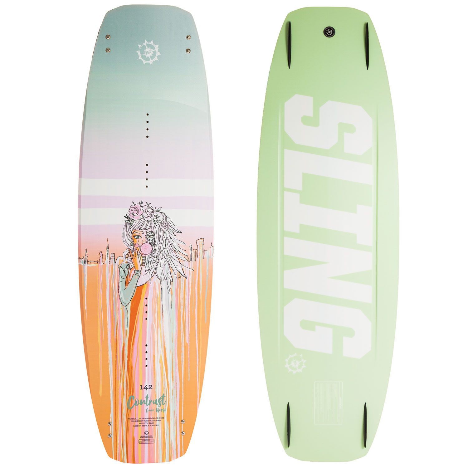 2022 Slingshot Contrast Wakeboard Wakeboards