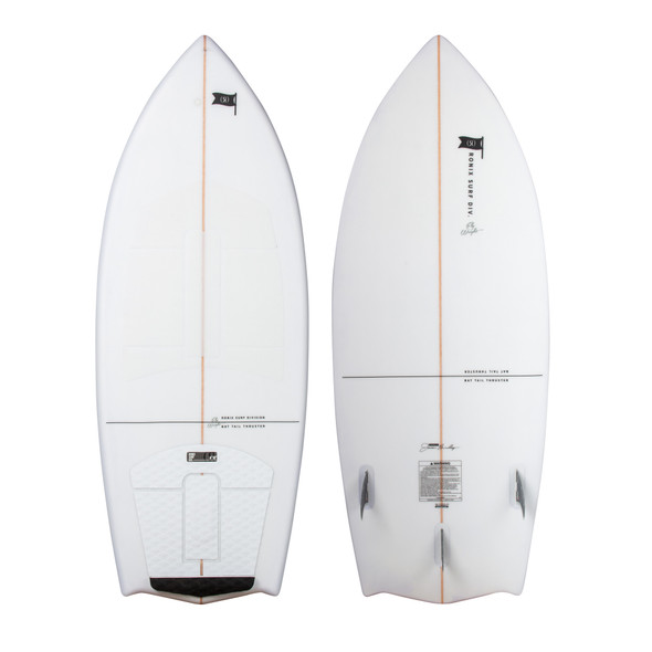 2020 Ronix Flyweight Bat Tail Thruster Wakesurf Board 2020 Ronix Flyweight Bat Tail Thruster Wakesurf Board