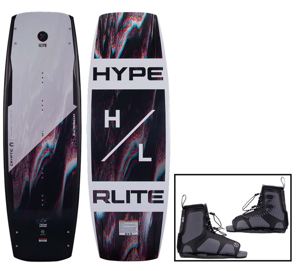 2022 Hyperlite Cryptic Wakeboard W/Remix Bindings