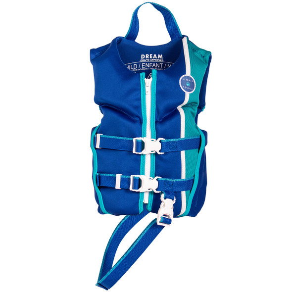 Liquid Force 2022 Dream (Navy/Aqua) Child CGA Life Jacket