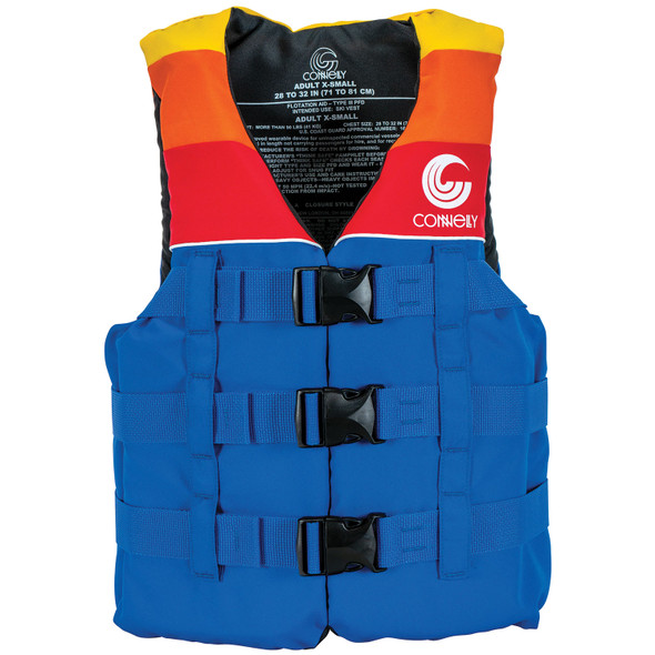 Connelly Boy's Teen Retro Nylon Life Jacket