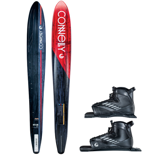 Connelly Outlaw Waterski Package w/ Shadow Bindings 2023
