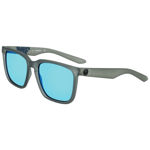 Dragon Baile XL H2O Polarized Sunglasses (Matte Crystal Shadow H2O/LL Blue Ion Polar)