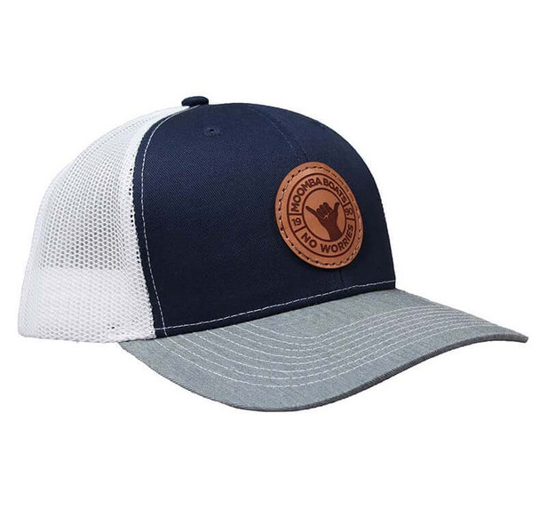 Moomba Shaka Hat - Navy/Grey