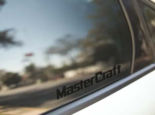 Mastercraft 8" Text Decal - Black