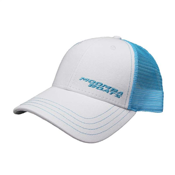 Moomba Life Cap- White/Aqua